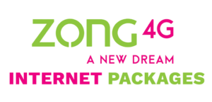 Zong Monthly Packages Internet and Call,  Zong 4G